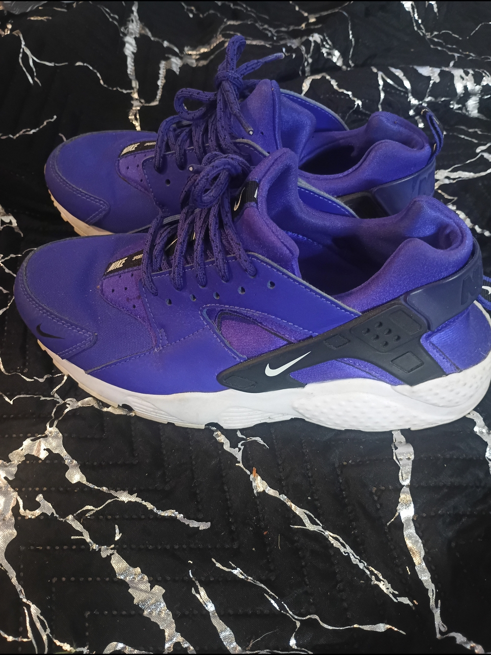 Nike Purple Huarache Athletic Shoes